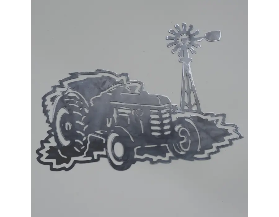 Catalog Metal Wall Art Solid steel farm tractor Metal Wall Art